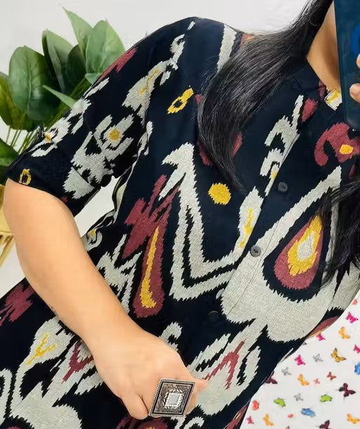 COTTON KURTI SET