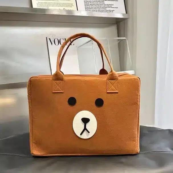 Cute Bear Design Handbag