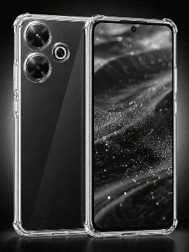 Black Shockproof Phone Case