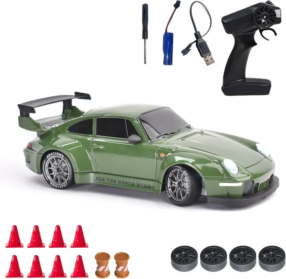 Green Remote Control Speed Racer