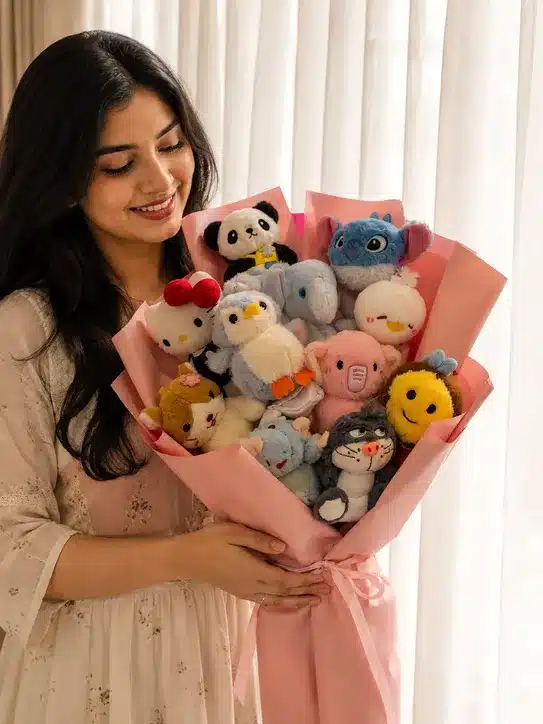 Cute Plush Bouquet
