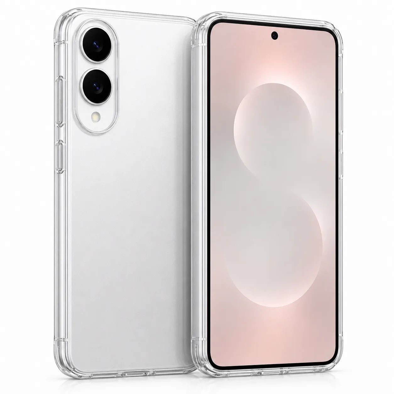 Slim White Smartphone