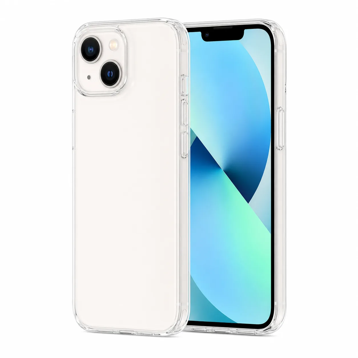 Elegant White Dual Camera Smartphone